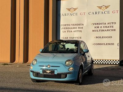 Usata Fiat 500 69 CV (50 kW) 2010 Blu Berlina
