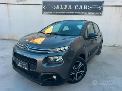 Usata Citroën C3 Feel 102 CV (75 kW) 2019 Grigio Utilitaria