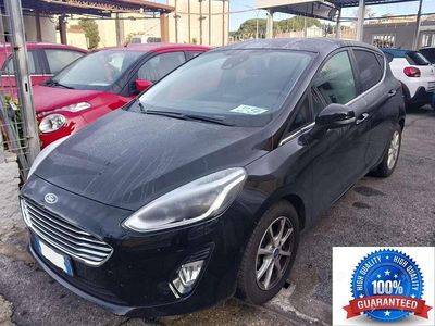 Usata Ford Fiesta Titanium S 101 CV (74 kW) 2021 Nero Utilitaria