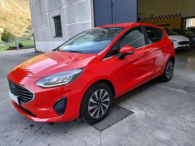 Usata Ford Fiesta Titanium 75 CV (55 kW) 2023 Rosso Utilitaria