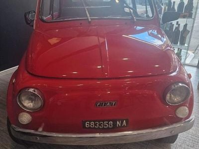 Usata Fiat 500 13 CV (9 kW) 1970 Rosso Cabrio