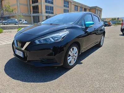 Usata Nissan Micra Acenta+ 71 CV (52 kW) 2019 Nero Utilitaria