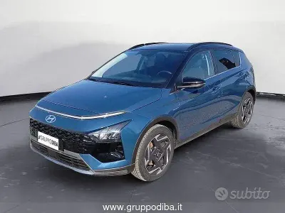 Gebraucht Hyundai Bayon 101 PS (74 kW) 2024 Blau SUV