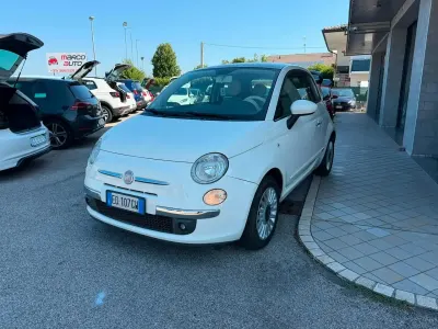 Usata Fiat 500 75 CV (55 kW) 2010 Bianco Berlina