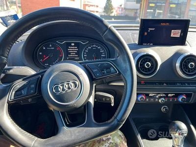 Usata Audi A3 116 CV (85 kW) 2017 Bianco Berlina