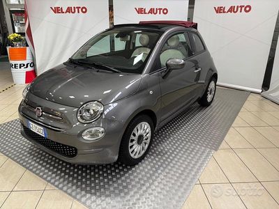 Usata Fiat 500C Lounge 70 CV (51 kW) 2021 Grigio Cabrio