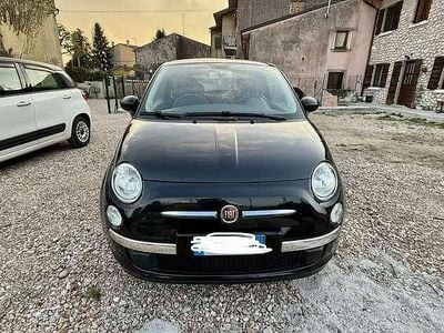 Usata Fiat 500 Lounge 69 CV (50 kW) 2015 Nero Utilitaria
