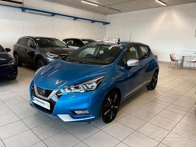 Usata Nissan Micra Acenta 71 CV (52 kW) 2019 Blu Berlina