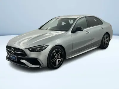 Usata Mercedes C220 Premium Plus 200 CV (147 kW) 2023 Argento Berlina