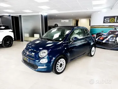 Usata Fiat 500C Dolcevita 70 CV (51 kW) 2022 687  blu dipinto di blu Cabrio