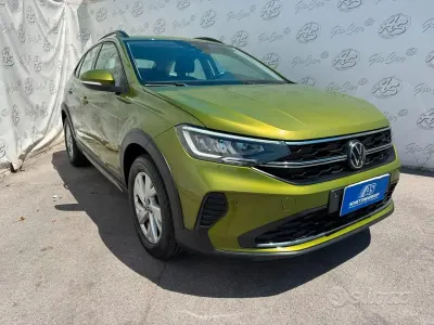 Usata VW Taigo Life 110 CV (80 kW) 2023 Verde SUV