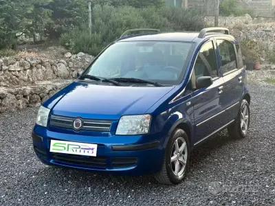 Begagnad Fiat Panda Dynamic 60 HK (44 kW) 2008 Blå Halvkombi