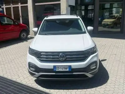 Usata VW T-Cross Style 95 CV (69 kW) 2020 Bianco SUV