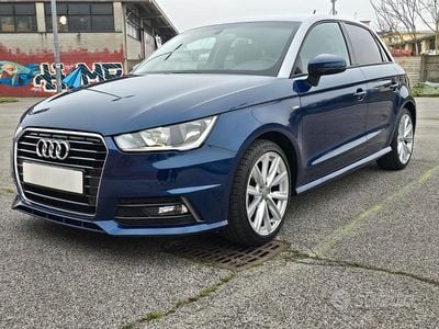 Usata Audi A1 Sportback Admired 95 CV (69 kW) 2018 Blu Utilitaria