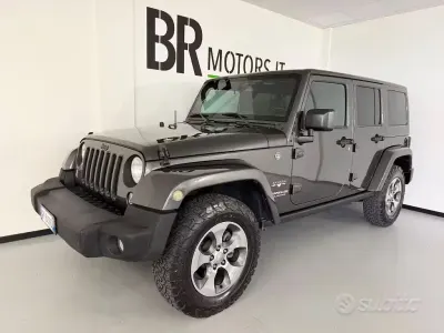 Usata Jeep Wrangler Unlimited Sahara 200 CV (147 kW) 2017 Antracite SUV