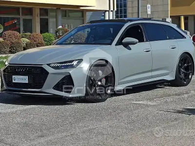 Usata Audi RS6 Ambiente 600 CV (441 kW) 2021 Grigio Station wagon