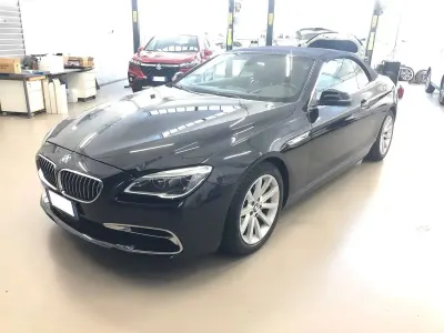 Usata BMW 640 Cabriolet Luxury Line 313 CV (230 kW) 2017 Nero Cabrio