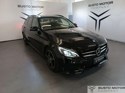 Usata Mercedes C220 Premium Plus 170 CV (125 kW) 2016 Nero Station wagon