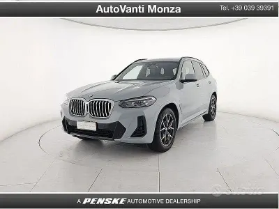 Usata BMW X3 M Sport 190 CV (139 kW) 2022 Grigio SUV