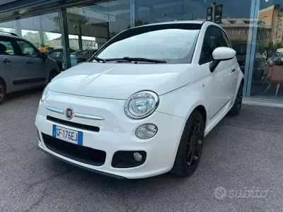 Usata Fiat 500S S 85 CV (62 kW) 2014 Bianco Utilitaria