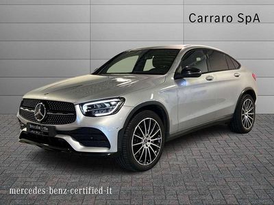 Usata Mercedes GLC220 Premium 194 CV (142 kW) 2022 Argento metallizzato Coupé