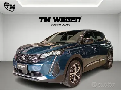 Usata Peugeot 3008 Allure 200 CV (147 kW) 2023 Blu SUV