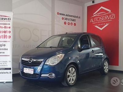 Usata Opel Agila Enjoy 75 CV (55 kW) 2009 Blu Utilitaria
