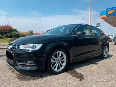 Usata Audi A3 150 CV (110 kW) 2015 Nero Berlina