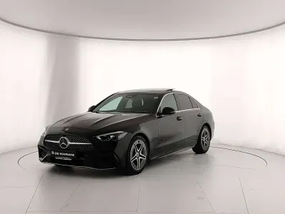 Usata Mercedes C300e Premium 265 CV (194 kW) 2022 Nero Berlina