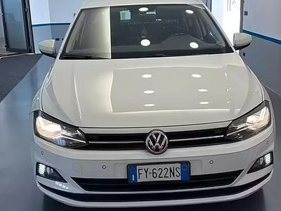 Usata VW Polo 80 CV (58 kW) 2019 Bianco Utilitaria