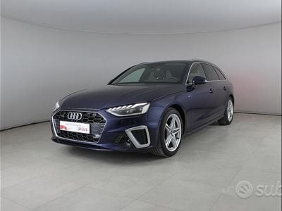 Usata Audi A4 S-Line 204 CV (150 kW) 2024 Blu Station wagon