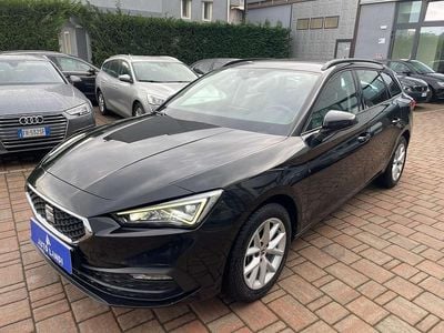 Usata Seat Leon Business 150 CV (110 kW) 2022 Nero Station wagon