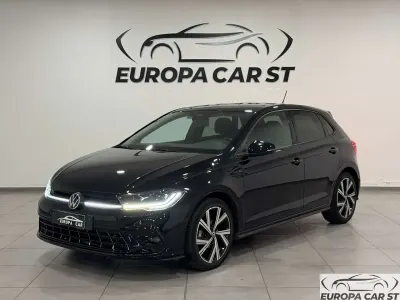 Usata VW Polo R-line 95 CV (69 kW) 2022 Nero Utilitaria