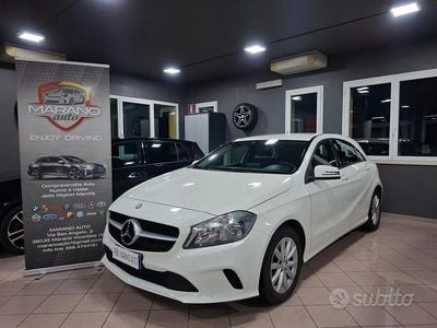 Usata Mercedes A180 109 CV (80 kW) 2016 Bianco Berlina