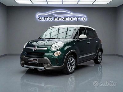 Usata Fiat 500L Trekking 120 CV (88 kW) 2015 Verde Monovolume