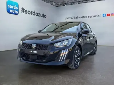 Nuova Peugeot 208 Allure Turbo 100 CV (73 kW) 2026 Nero Utilitaria