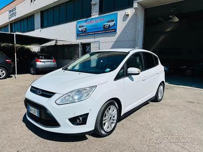 Usata Ford C-MAX Titanium 120 CV (88 kW) 2014 Bianco Monovolume