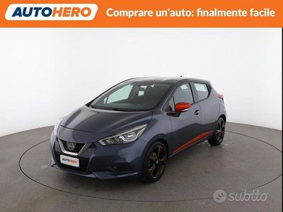 Usata Nissan Micra Acenta 90 CV (66 kW) 2018 Grigio Utilitaria
