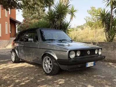 Usata VW Golf Cabriolet 75 CV (55 kW) 1983 Nero Cabrio