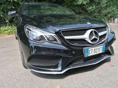 Usata Mercedes E200 184 CV (135 kW) 2013 Nero Cabrio