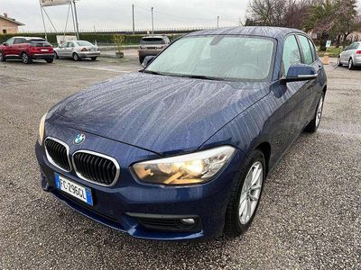 Usata BMW 118 150 CV (110 kW) 2016 Blu Utilitaria