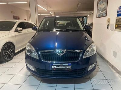Usata Skoda Fabia Style 86 CV (63 kW) 2010 Blu Berlina