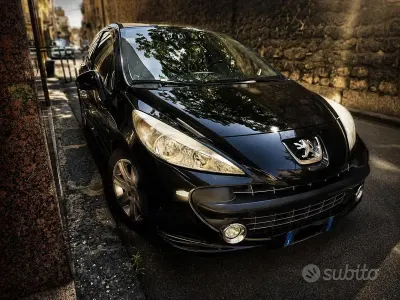 Usata Peugeot 207 120 CV (88 kW) 2009 Nero Berlina