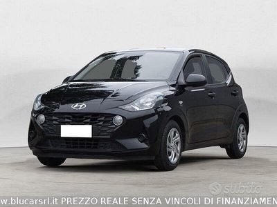 Usata Hyundai i10 Prime 67 CV (49 kW) 2020 Nero Utilitaria