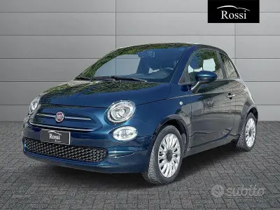 Usata Fiat 500C Lounge 69 CV (50 kW) 2020 Blu metallizzato Cabrio