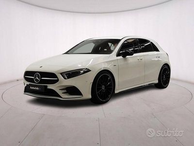 Usata Mercedes A180 Premium 116 CV (85 kW) 2021 Bianco Berlina