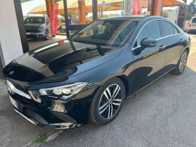 Usata Mercedes CLA200 Business 150 CV (110 kW) 2021 Nero Coupé