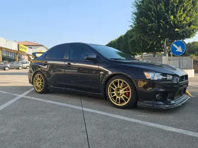Usata Mitsubishi Lancer 295 CV (216 kW) 2008 Nero Berlina
