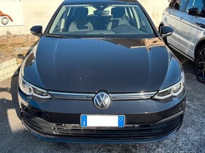 Usata VW Golf VII Life 110 CV (80 kW) 2021 Nero Utilitaria