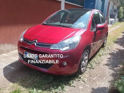 Usata Citroën C3 Seduction 82 CV (60 kW) 2013 Rosso Berlina